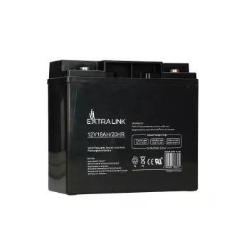 Extralink AGM 12V 18Ah batería sin mantenimiento