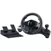 Volante + pedales Subsonic SA5156-NG rotación 270° USB negro