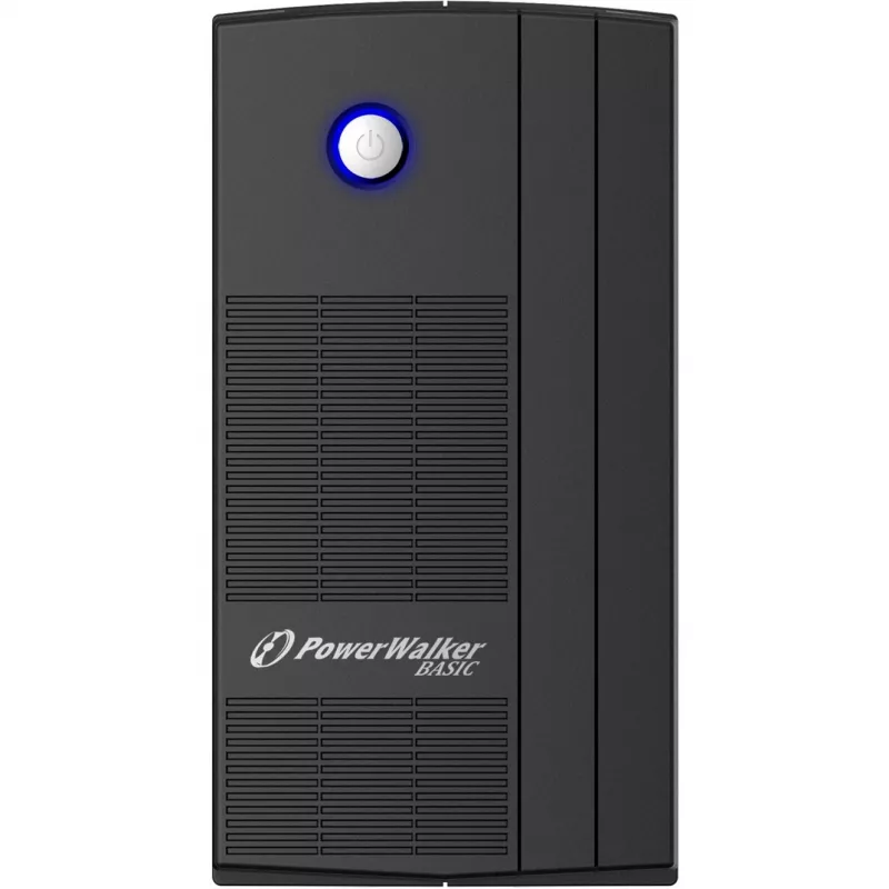 PowerWalker Basic VI 1000 SB Line-Interactive 1000VA 3 salidas CA Torre Negro Sistema de alimentación ininterrumpida (SAI) (10121068)