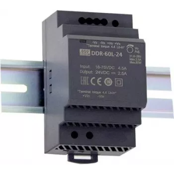 Fuente de alimentación MEAN WELL DDR-60G-24