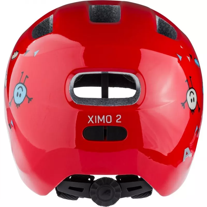 Casco de bicicleta ALPINA XIMO 2 RED SMILE GLOSS 49-54