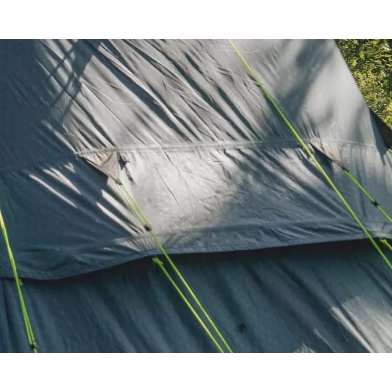 Tienda de campaña tipo cúpula Outwell Cloud 5 — 5 personas, tienda de camping verde autoportante