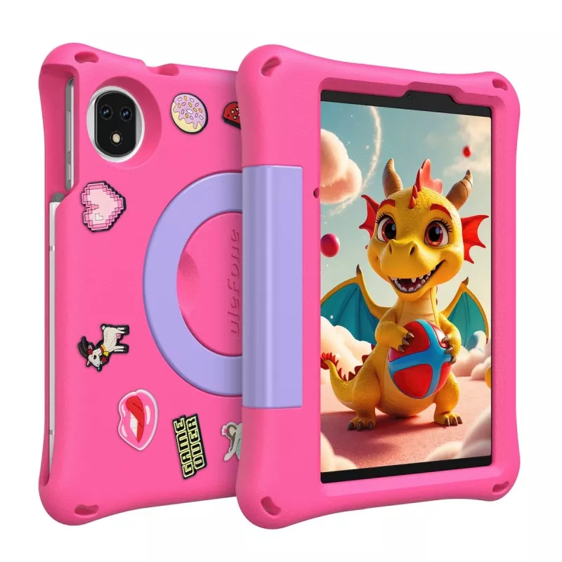 Tablet UleFone Tab A9 Pro Kids – 4 GB RAM, 128 GB almacenamiento, LTE, rosa