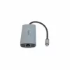 Dicota USB-C 8-in-1 Multi Hub 4K PD 100W plateado