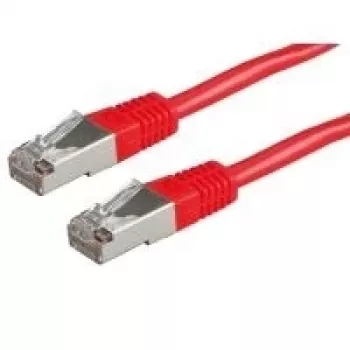 Value 21.99.1351 Cable de parcheo Ethernet Rojo