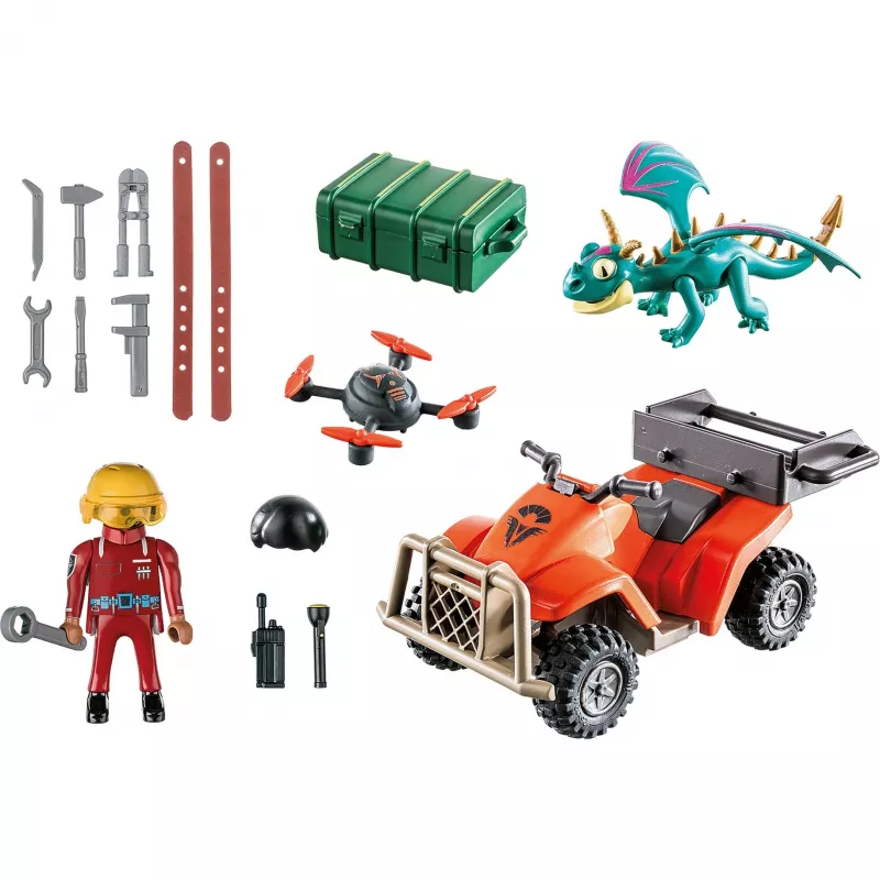 Set Dragons the Nine Realms Icaris Quad Playmobil 71085