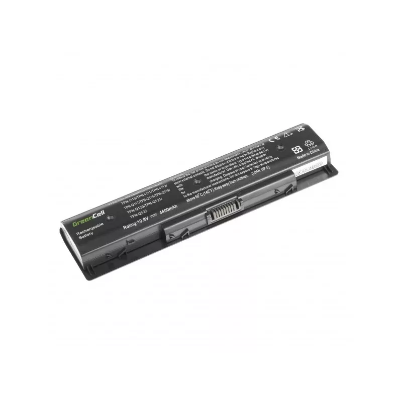 Batería Green Cell HP78 para portátiles HP Pavilion / Envy, 4400 mAh, 10,8 V, 6 celdas, Li-Ion, negro