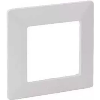 Marco de placa de pared Legrand Vlife 754001, 1 elemento, diseño blanco