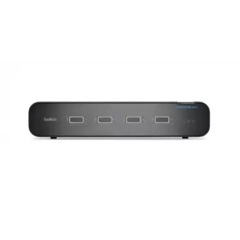 4P Dual Head DP/HDMI a DP/HDMI Video Secure DT KVM Switch PP4.0