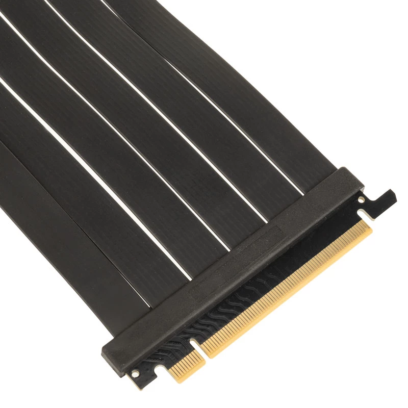 Cable Riser Kolink PCI Express 5.0 x16 a x16, 180 grados, negro – 30 cm