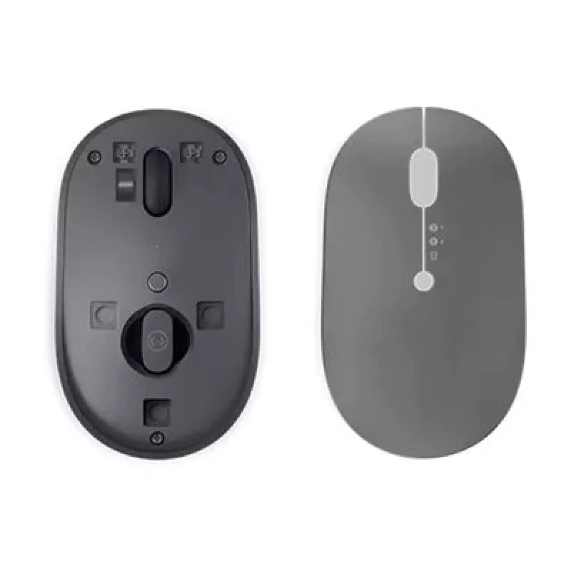 Lenovo Go ratón inalámbrico multidispositivo de oficina ambidiestro RF inalámbrico + Bluetooth + USB Type-A óptico 2400 DPI