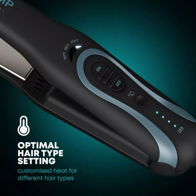 Plancha de pelo Revamp ST-1750-EU2 inalámbrica compacta cerámica, placas de cerámica inalámbricas compactas
