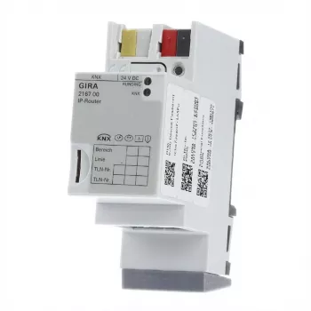 Router IP Gira REG 216700 para KNX/EIB — Modelo 216700, puerta de enlace de red