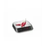 GEFU PREZISO Negro, Acero inoxidable encimera báscula de cocina electrónica rectangular