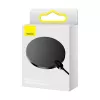 Cargador Baseus CCED000001 para dispositivos móviles auriculares, smartphone negro USB carga inalámbrica para interiores