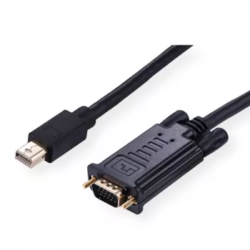 Adaptador de cable de vídeo VALUE 11.99.5807 2 m Mini DisplayPort a VGA