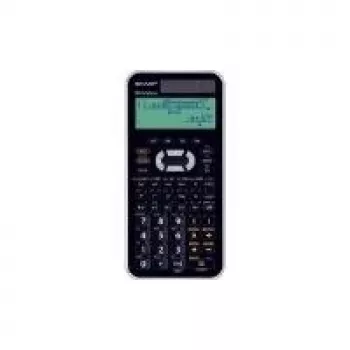 Calculadora científica Sharp EL-W550XG — alimentación solar, pantalla multilínea