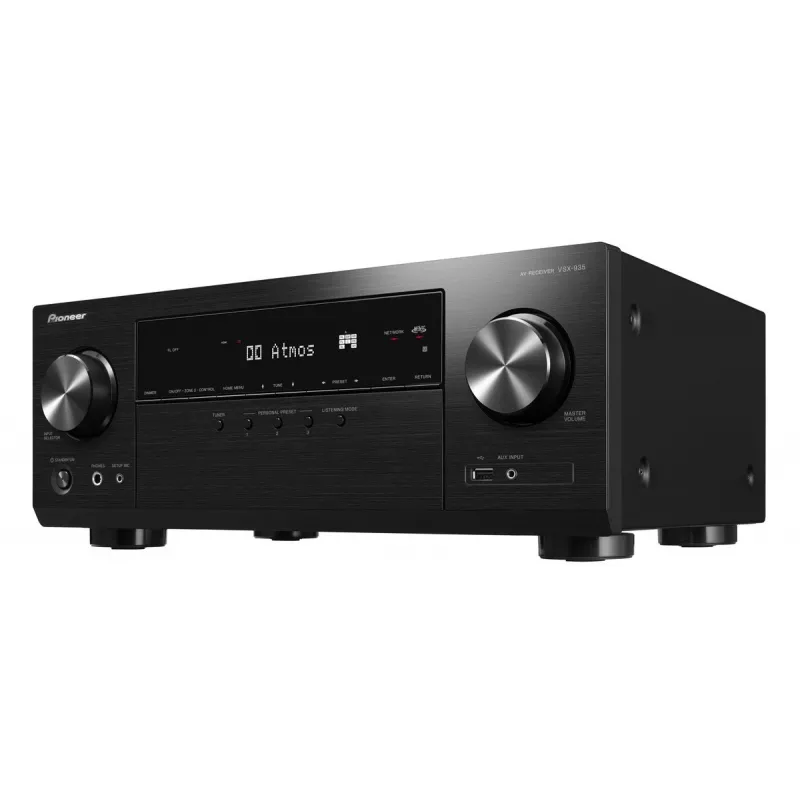 Pioneer VSX-935-B receptor de cine en casa negro