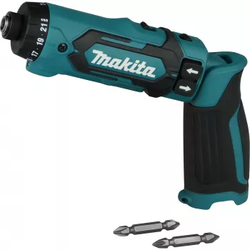 Makita DF012DZ taladro atornillador a batería negro