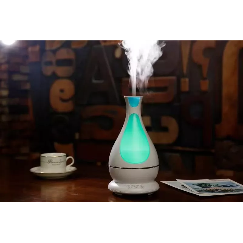 Minimu Difusor de aroma con luz LED, 400 ml, blanco