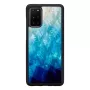 Funda protectora iKins para Samsung Galaxy S20+ — acabado blue lake negro