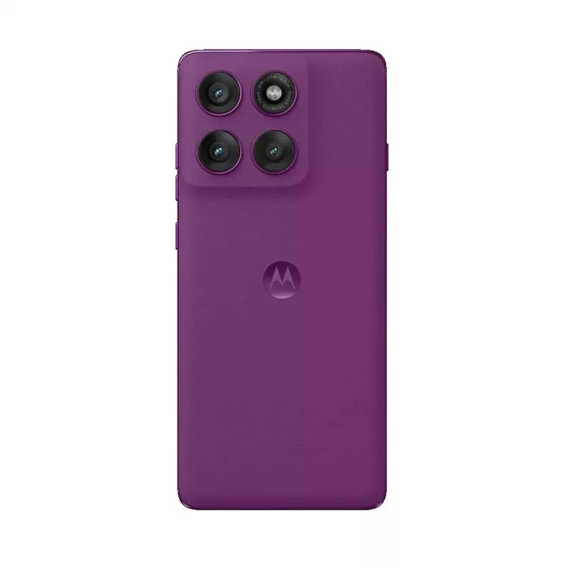 Smartphone Motorola Moto Edge 60 Pro 5G Dual-SIM, 8 GB RAM, 256 GB almacenamiento, Pantone Sparkling Grape