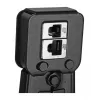 Alicate de crimpado Alantec NI040 para conectores RJ-45, estructura de acero, mangos de plástico, negro/azul