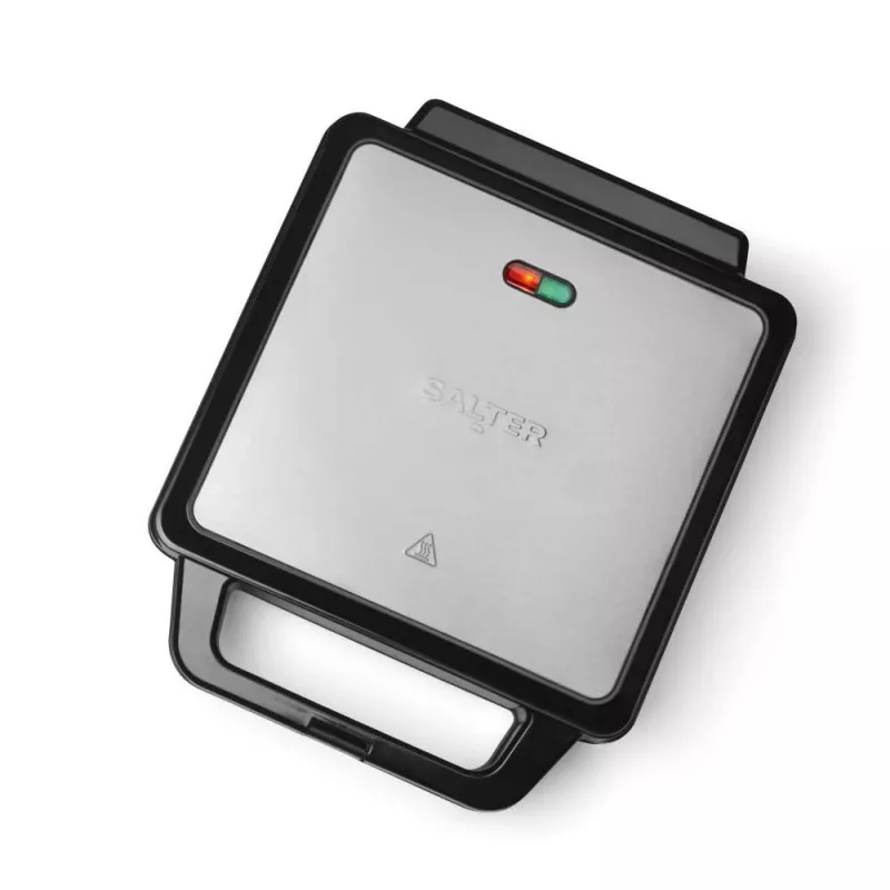 Salter EK6538VDE Sandwichera de 4 rebanadas