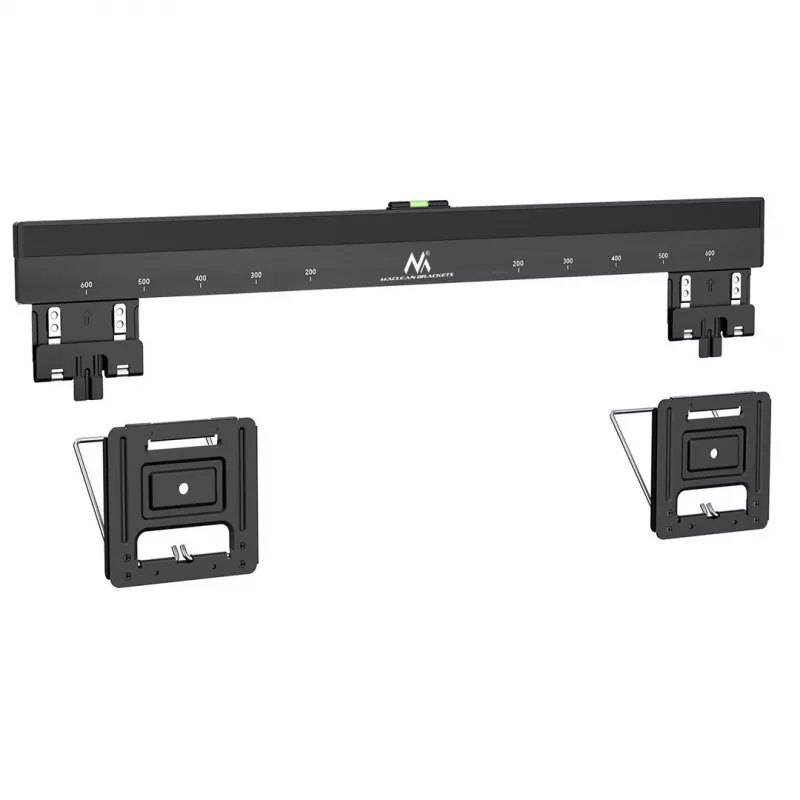 Soporte de pared para TV ultraplano Maclean MC-481 para televisores planos y curvos de 37-80