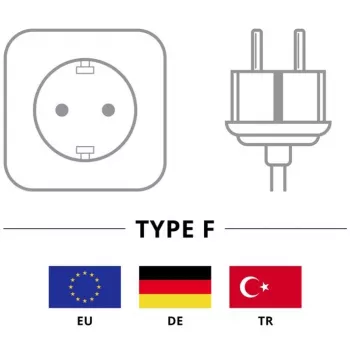 Alargador eléctrico Goobay 38839 5m 6 tomas schuko para interior/exterior negro