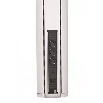 SMS X Toma de corriente PD100003UK para soportes de pantalla X-Series, UK, Negro