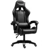Extralink Gaming | Silla gaming | Oficina, giratoria, asiento envolvente, negra, G-524