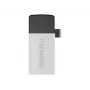Transcend JetFlash Mobile 380 - Unidad flash USB - 16 GB - USB 2.0 - plateado (TS16GJF380S)