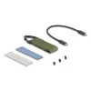 Carcasa para SSD DeLOCK 42033 gris M.2 PCI Express 40 Gbit/s