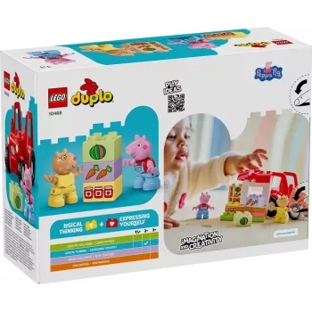 LEGO DUPLO 10468 Peppa Pig tractor y mercado