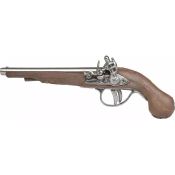 Pistola pirata de metal de juguete Pulio modelo 15541/0 con diseño realista