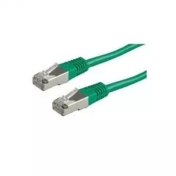 Cable de parcheo S/FTP (PiMF) ROLINE Cat.6, Verde, 0,3 m (21.15.1313)