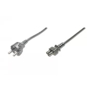 Cable de alimentación Assmann Schuko - C5 M/H 1,2 m H05VV-F3G 0,75 mm² azul (AK-440115-012-S)
