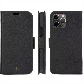 dbramante New York - iPhone 13 Pro Max - Night negro funda trasera