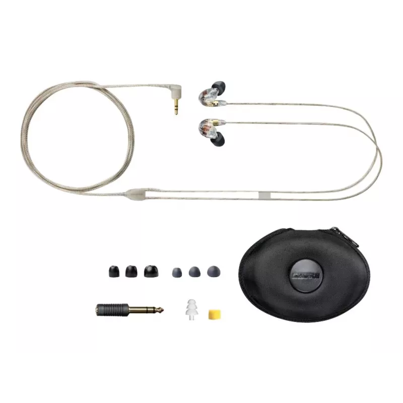 Shure SE535 auriculares con cable in-ear escenario/estudio transparente