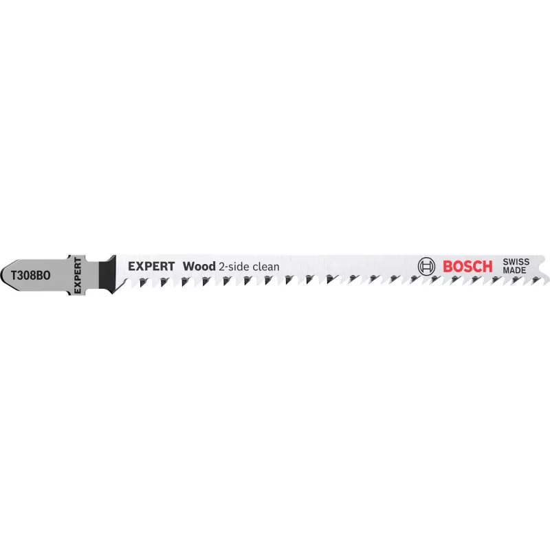 Bosch T 308 BO Hoja de sierra de calar acero alto en carbono (HCS) 25 uds.