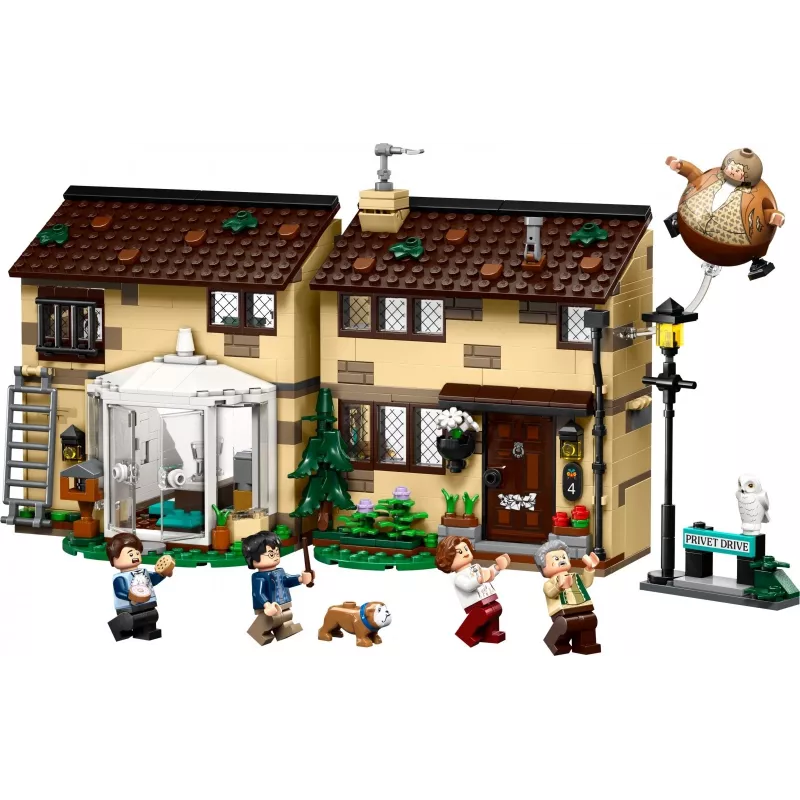 LEGO HARRY POTTER 76451 Privet Drive: La visita de la tía Marge