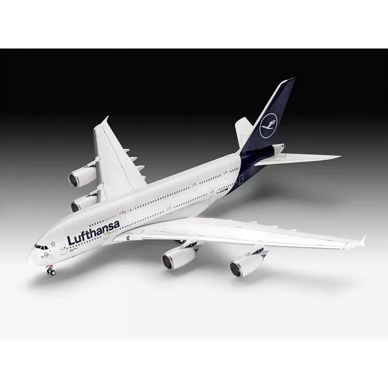 Maqueta montada Revell Airbus A380-800 Lufthansa New Livery