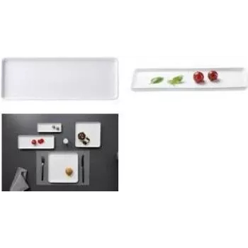 Plato de porcelana rectangular ritzenhoff & breker SKAGEN 205 x 75 mm, apto para lavavajillas