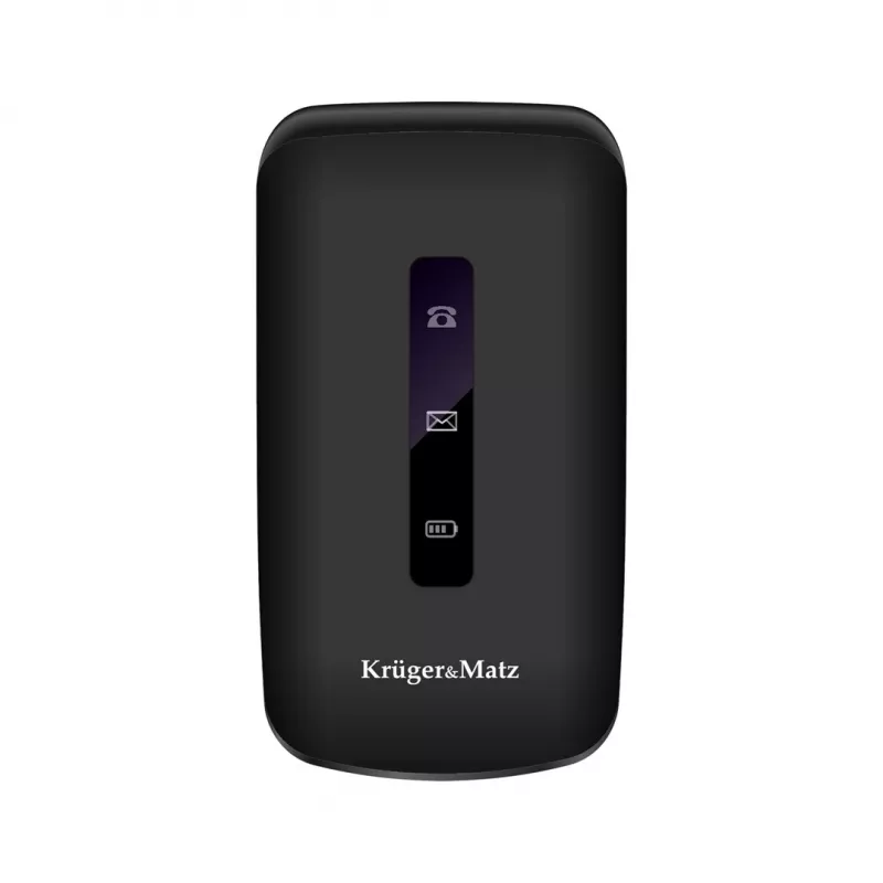 Kruger&Matz Simple 929 teléfono para mayores, 2,8 pulgadas, negro