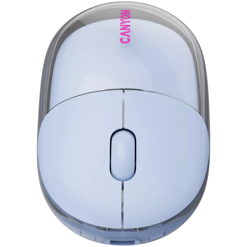 Canyon On Click 24 – ratón óptico inalámbrico 2 en 1 Bluetooth / 2,4 GHz – 1200 dpi – batería