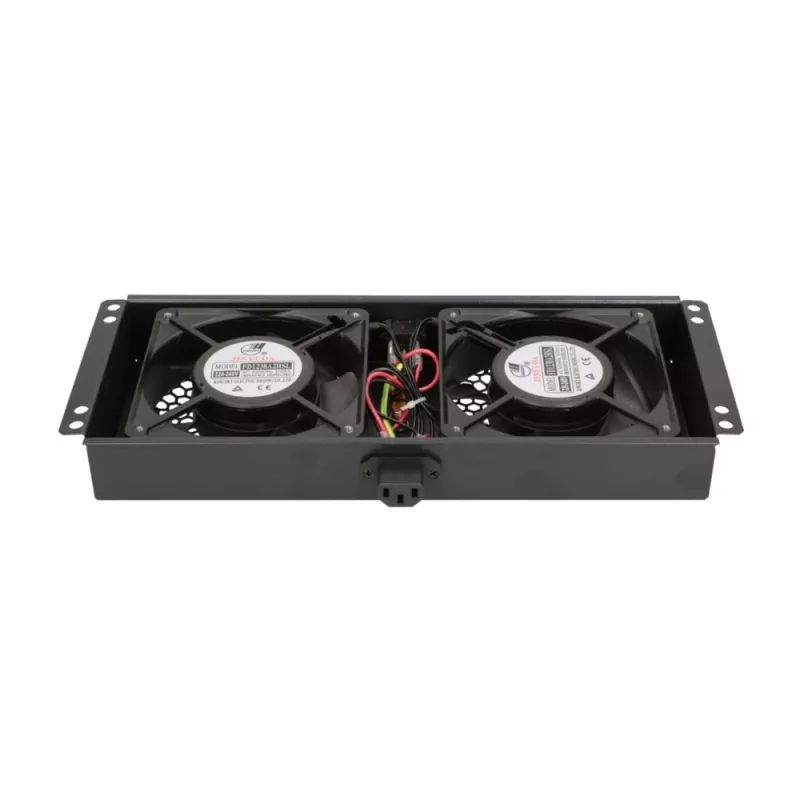Ventilador de refrigeración Extralink 2 FANS ROOF COOLING UNIT 220V AC negro metal