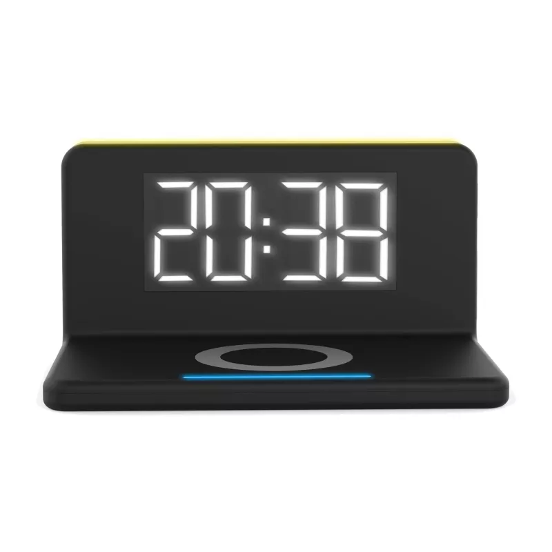 Despertador digital Terratec ChargeAir Negro Amarillo 286141