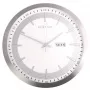 NeXtime Reloj de pared 3009 Captain, Ø44 cm, blanco