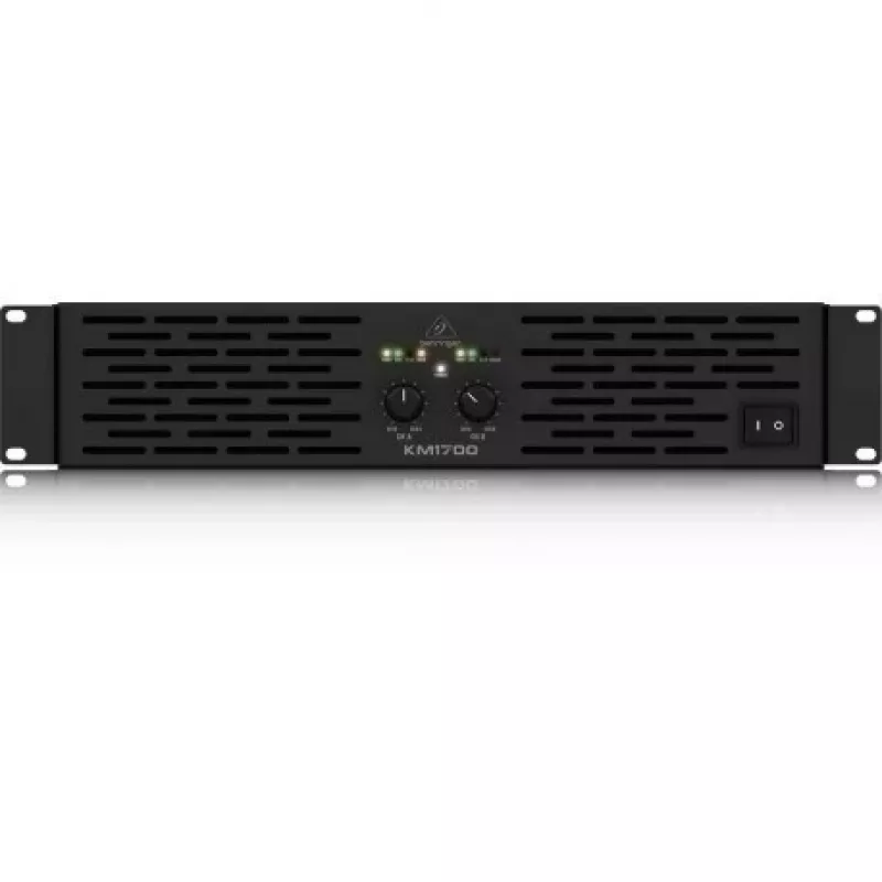 Behringer KM1700 amplificador de audio performance/escenario negro
